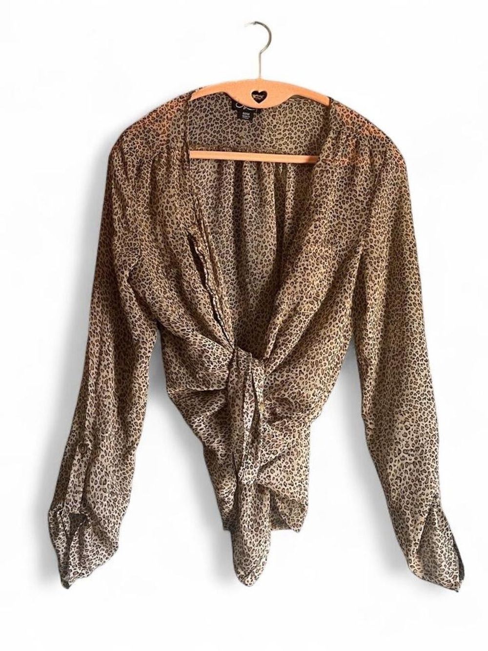 Leopard Print Button Up